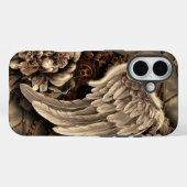 Etherische Steampunk Wings, Gears en Blooms Case-Mate iPhone Case (Achterkant (horizontaal))