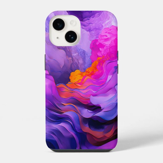 "Etherische Stromen" iPhone Hoesje (Achterkant)