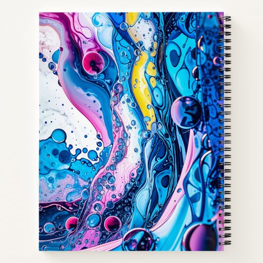 etherische stromen notitieboek (Achterkant)