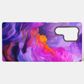 "etherische stromen" samsung galaxy hoesje (Achterkant horizontaal)