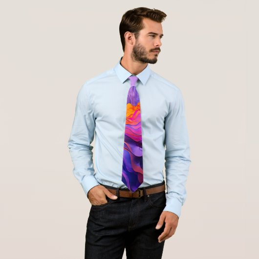 "etherische stromen" stropdas (In situ)