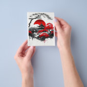 Etherische symfonie" Wandkunstontwerp Flyer (Hand)