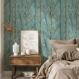 Etherische tak symfonie behang