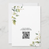 Etherische takken missen naar Mrs Vrijgezellenfees Kaart (Achterkant)