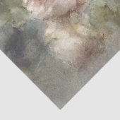 Etherische, Verbluffende Roze en Witte Rozen Schil Tissuepapier (Detail)