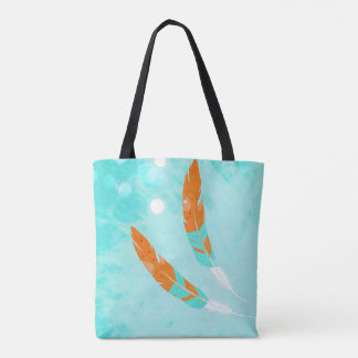 etherische veren tote bag