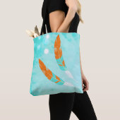 etherische veren tote bag (Dichtbij)