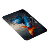 Etherische vlinder dans werkruimte magneet (Rechterzijde)