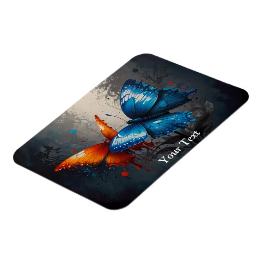 Etherische vlinder dans werkruimte magneet (Linkerzijde)