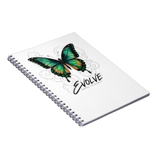 Etherische Vlinder "EVOLVE Notitieboek (Rechterzijde)