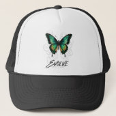 Etherische Vlinder "EVOLVE Trucker Pet (Voorkant)