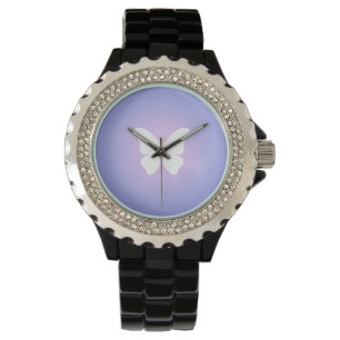 etherische vlindergloed horloge