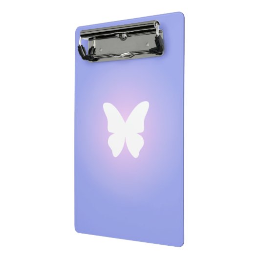 etherische vlindergloed mini klembord (Angled2)