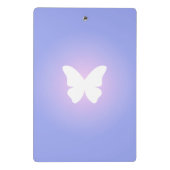 etherische vlindergloed mini klembord (Achterkant)