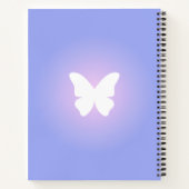 etherische vlindergloed notitieboek (Achterkant)