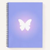 etherische vlindergloed notitieboek (Voorkant)