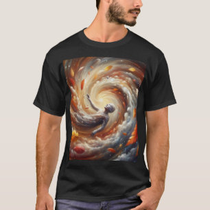 Etherische Vortex: een mystieke reis T-shirt