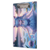 Etherische Water Anime Catgirl Tweezijdig Klembord (Links)
