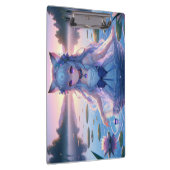 Etherische Water Anime Catgirl Tweezijdig Klembord (Rechts)