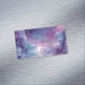 etherische Waterverf sterrenstelsel sterrenstof Magnetisch Visitekaartje (Voorbeeld)