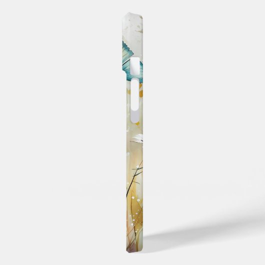 Etherische Waterverf Vlinder Tuin Telefoon Case (Achterkant / Links)