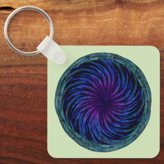 etherische werveling sleutelhanger (Voorkant)