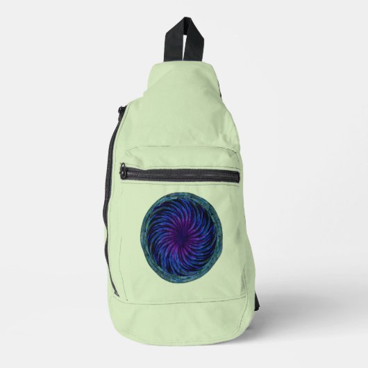 etherische werveling sling bag (Voorkant)