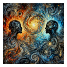 ETHERISCHE WERVELINGEN EN SILHOUETTEN