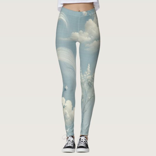 etherische wolken leggings (Voorkant)