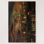 Etherische wolken: NYC Skyline, ESB-kleurenversie Legpuzzel (Verticaal)