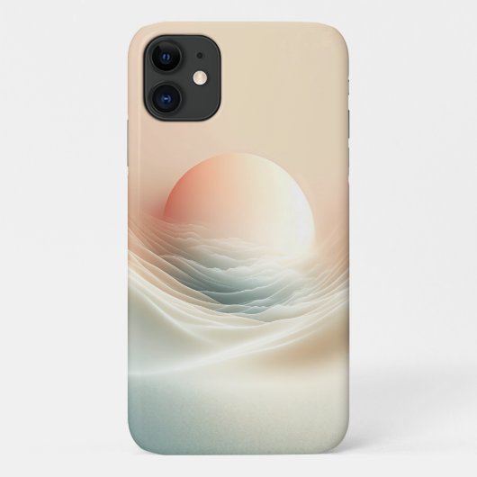 Etherische Zachte Zonsopgang Golven Esthetiek - Mi Case-Mate iPhone Case (Achterkant)