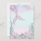 ETHERISCHE Zeemeermin Bash Onder Het Zee Zwembad V Kaart (Achterkant)