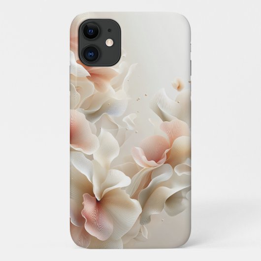 Etherische Zijdeachtige Bloemige Abstracte - Elega Case-Mate iPhone Case (Achterkant)