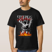 etherm pantser engel ontwerp t-shirt (Voorkant)
