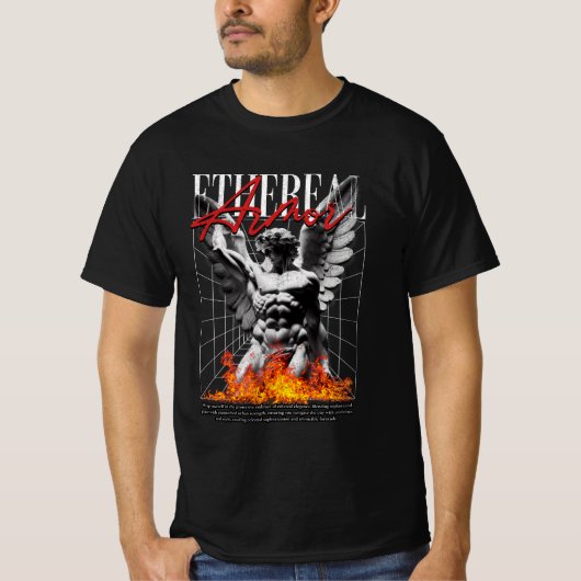 etherm pantser engel ontwerp t-shirt (Voorkant)