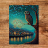 Ethermale Schilderachtig Druk van het Poster met V