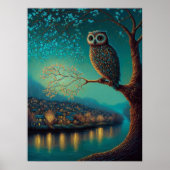 Ethermale Schilderachtig Druk van het Poster met V (Voorkant)