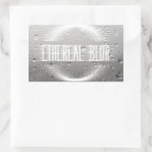 ethermie rechthoekige sticker (Tas)