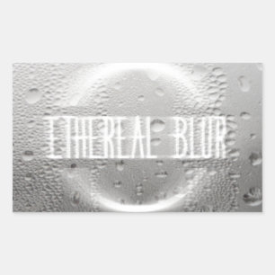 ethermie rechthoekige sticker