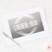 ethermie rechthoekige sticker (Envelop)