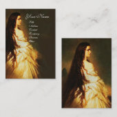 ETHERNAL BEAUTY Hair Salon Day Spa, Makeup Artist Visitekaartje (Voorkant / Achterkant)