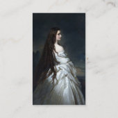 ETHERNAL BEAUTY Hair Salon Day Spa, Makeup Artist Visitekaartje (Achterkant)