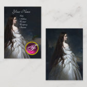 ETHERNAL BEAUTY Hair Salon Day Spa, Makeup Artist Visitekaartje (Voorkant / Achterkant)