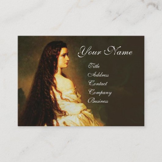 ETHERNAL BEAUTY Hair Salon Day Spa, Makeup Artist Visitekaartje (Voorkant)