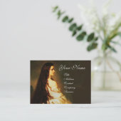 ETHERNAL BEAUTY Hair Salon Day Spa, Makeup Artist Visitekaartje (Staand voorkant)