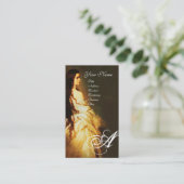 ETHERNAL BEAUTY Hair Salon Day Spa, Makeup Artist Visitekaartje (Staand voorkant)