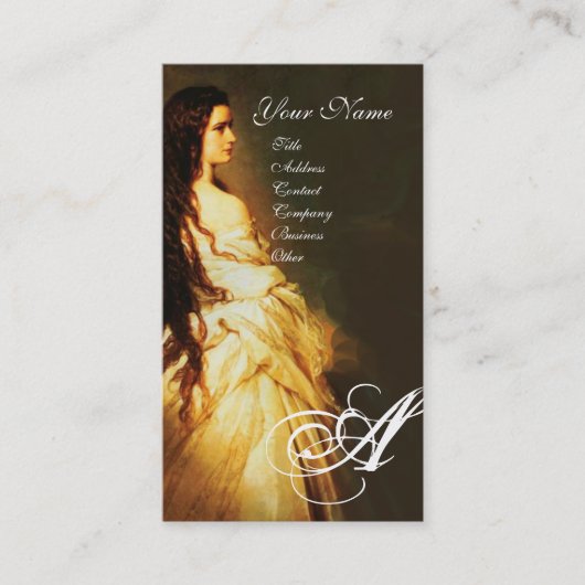 ETHERNAL BEAUTY Hair Salon Day Spa, Makeup Artist Visitekaartje (Voorkant)