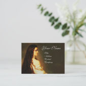 ETHERNAL BEAUTY Hair Salon Day Spa, Makeup Artist Visitekaartje (Staand voorkant)