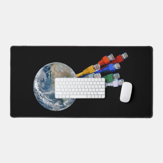 Ethernet Network Connected Earth Bureaumat (Keyboard & Muis)