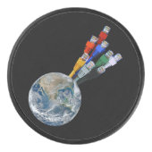 Ethernet Network Connected Earth Hockey Puck (Voorkant)